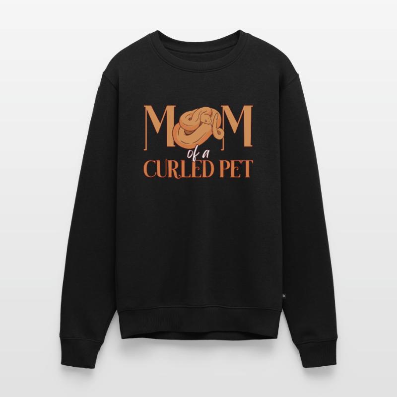 Königspython Mutter Bananenkugel Python Mama Männer Premium Bio Pullover