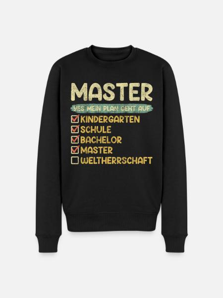 Baccalauréat en école maternelle Master - Pull Premium bio Homme - noir