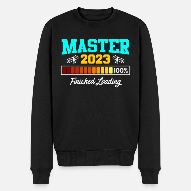 Master 2023 Master - Pull Premium bio Homme - noir