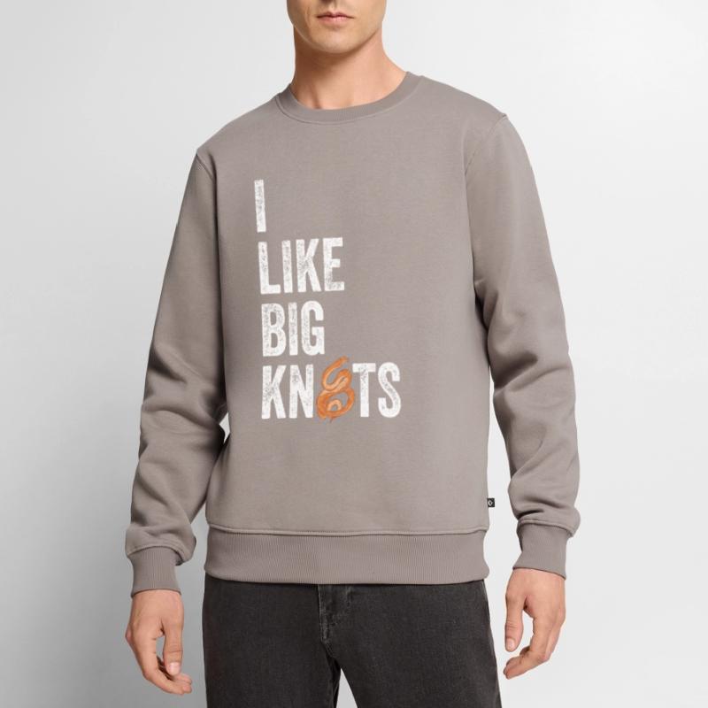 Königspython Ball Python Männer Premium Bio Pullover