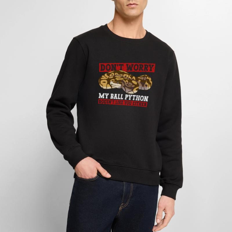 Königspython Banana Ball Python Men's Premium Organic Jumper