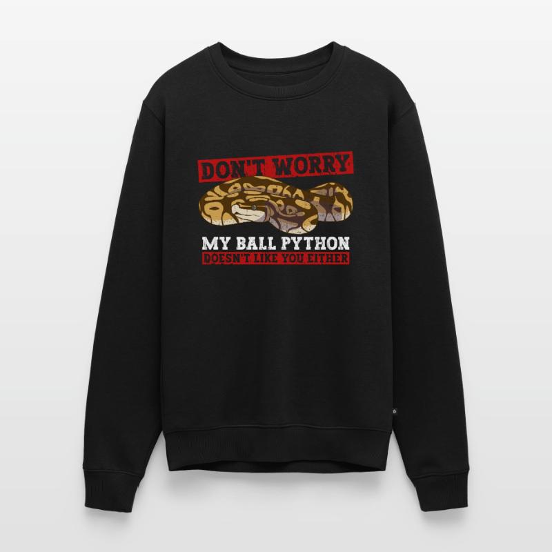Königspython Banana Ball Python Men's Premium Organic Jumper
