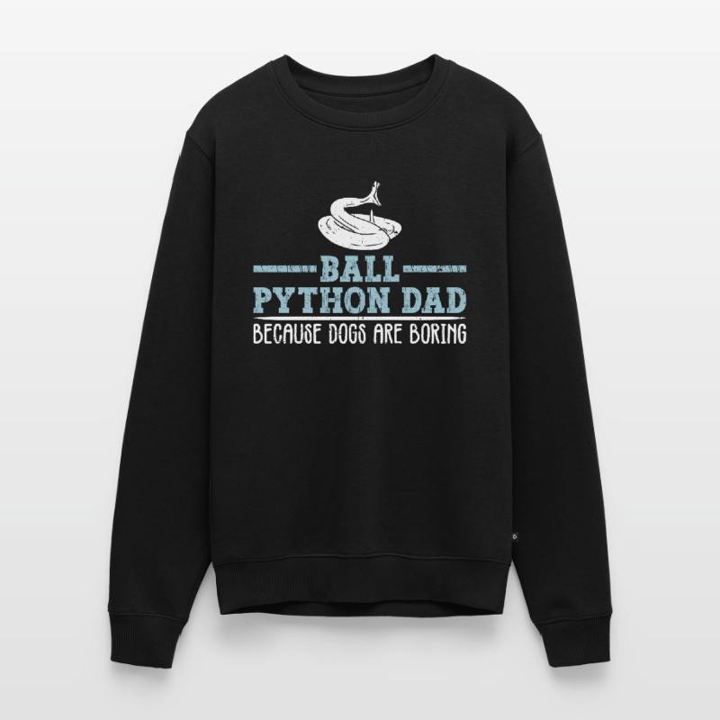 Königspython Papa Königspython Boule de banane Python Pull Premium bio Homme