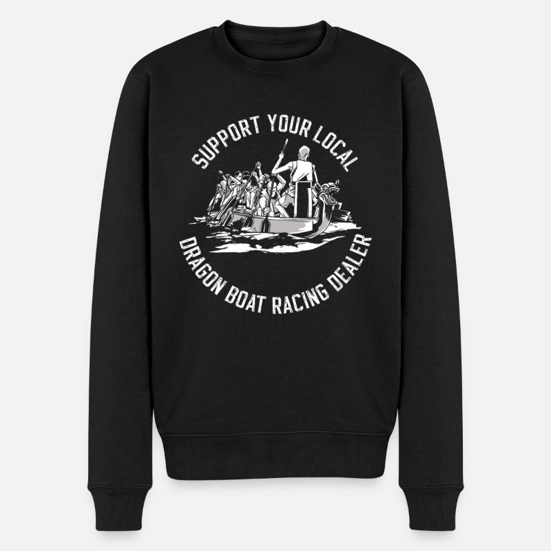 Drachenboot Chinesische Bootsrennen Und - Pull Premium bio Homme - noir