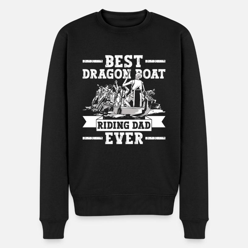Drachenboot Papa - Pull Premium bio Homme - noir