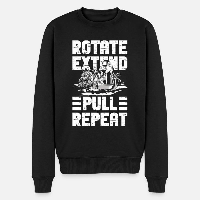 Drachenboot - Pull Premium bio Homme - noir