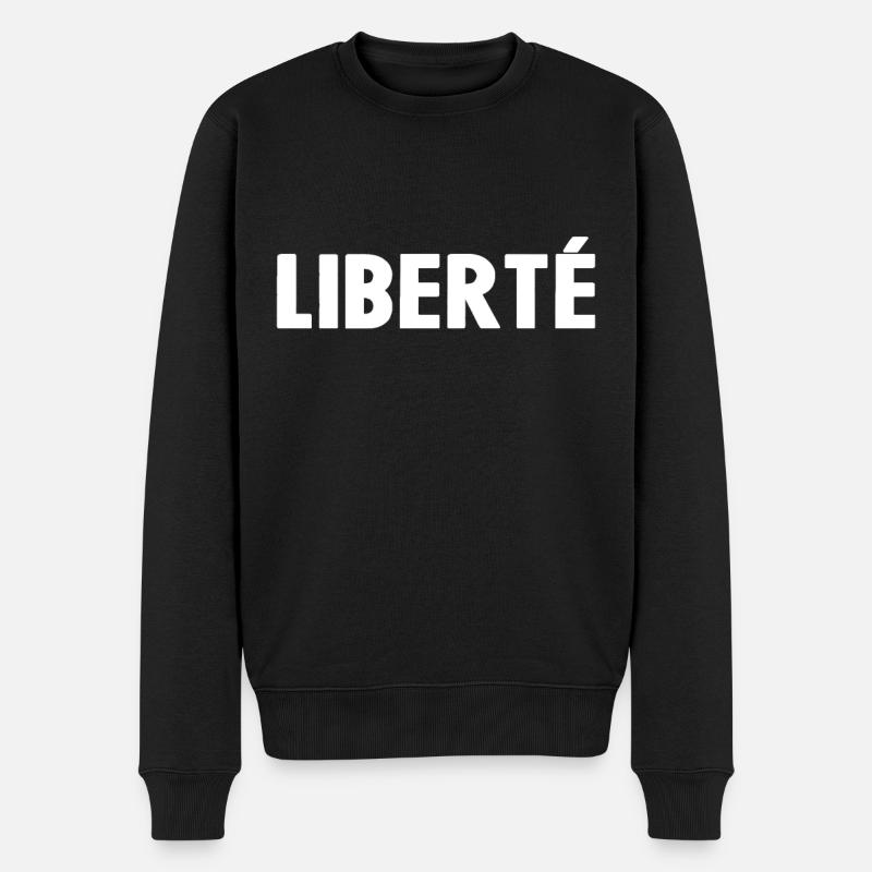 Liberté - Pull Premium bio Homme - noir