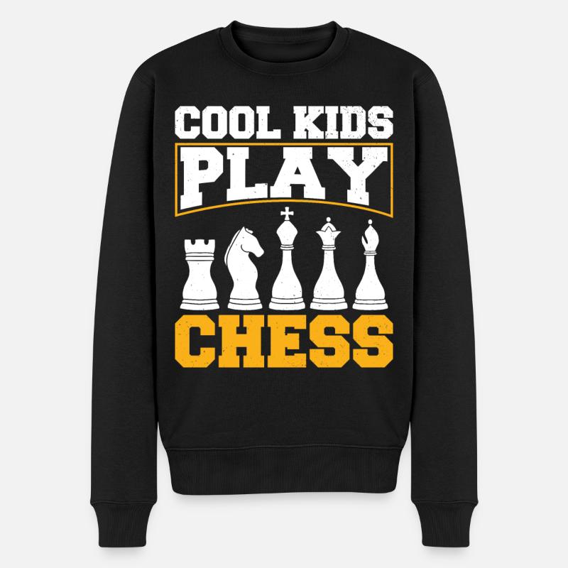 Chess Chess Core Chess Boxing Cadeau pour les enfants - Pull Premium bio Homme - noir