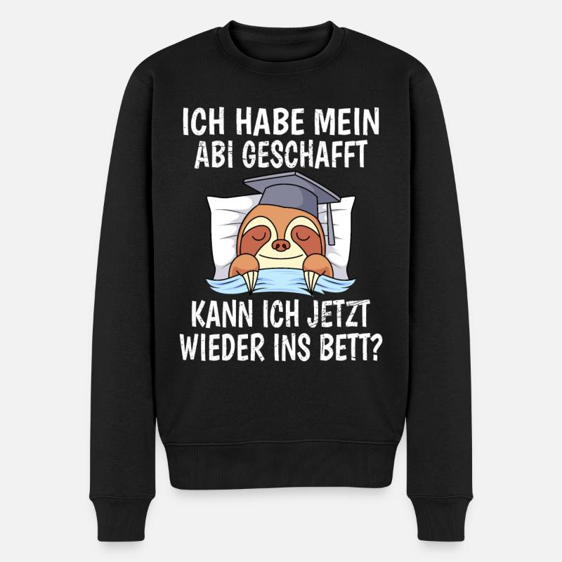 Abitur 2023 Abiturient - Männer Premium Bio Pullover - Schwarz