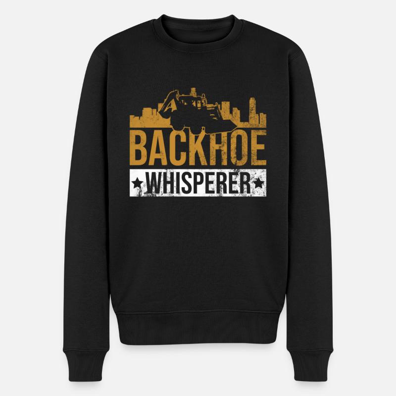 Baggerfahrer Bagger - Pull Premium bio Homme - noir