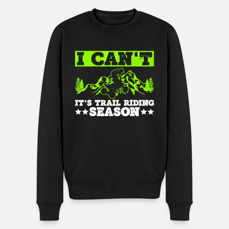 Quad Quadfahrer - Pull Premium bio Homme - noir