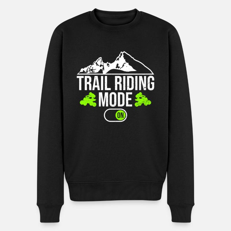 Quad Trail Riding Quadfahrer - Pull Premium bio Homme - noir