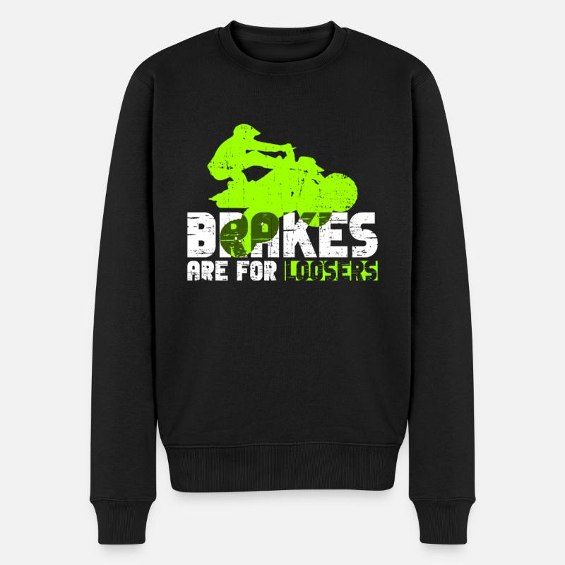 Quad - Pull Premium bio Homme - noir