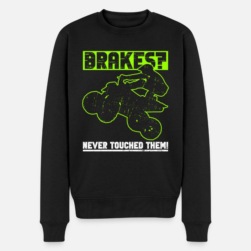 Quad Quadfahren - Pull Premium bio Homme - noir