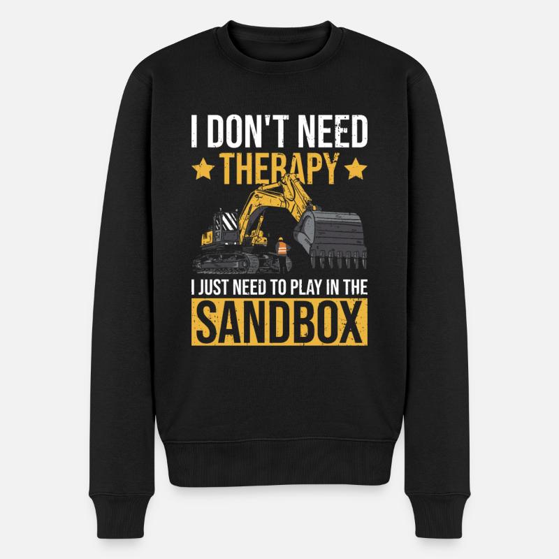 Bagger Baggerfahrer - Pull Premium bio Homme - noir