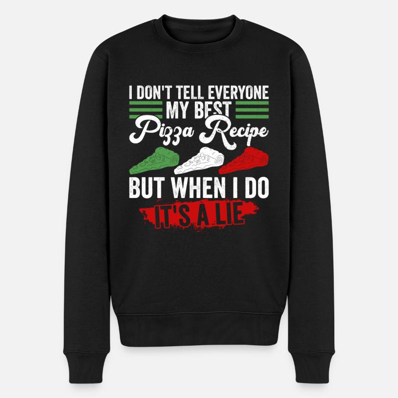 Hobby Pizzabäcker Pizza - Pull Premium bio Homme - noir