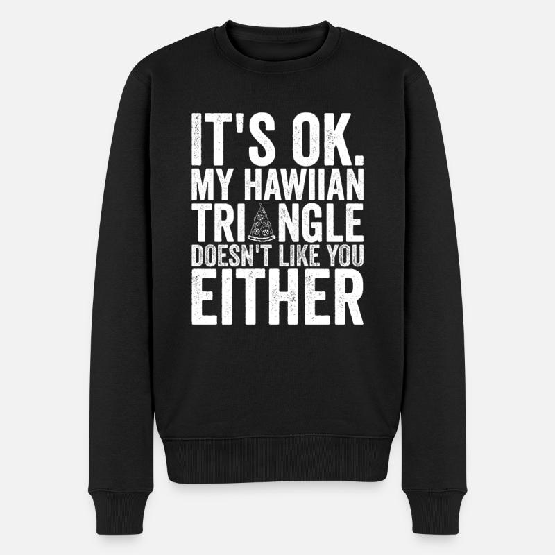 Pizza Hawaii Pizzabäcker - Pull Premium bio Homme - noir