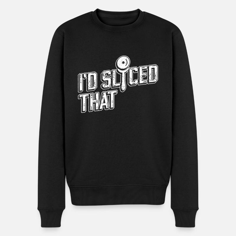 Pizzabäcker Pizza - Pull Premium bio Homme - noir