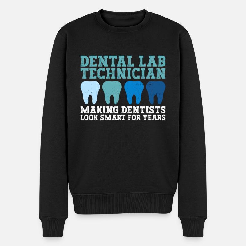 Zahntechniker Zahntechnik - Pull Premium bio Homme - noir