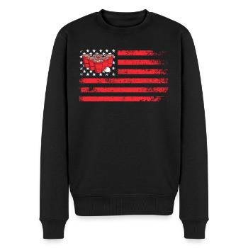 Stars and Stripes USA Beer Pong Bier Pong - Pull Premium bio Homme - noir - Devant - Nico (187cm)