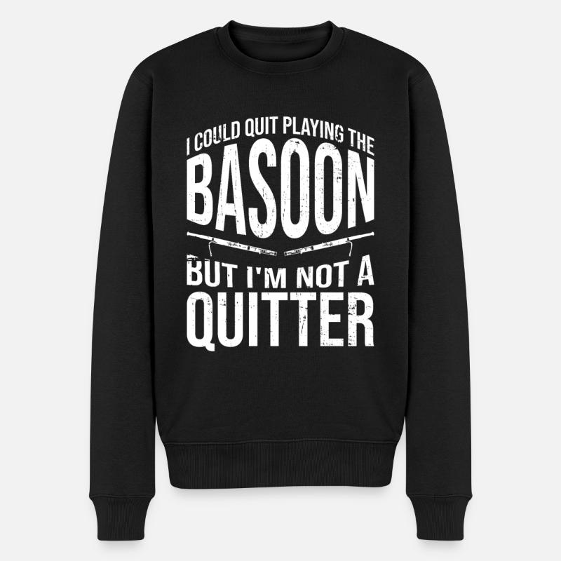 Fagott Musiker - Pull Premium bio Homme - noir