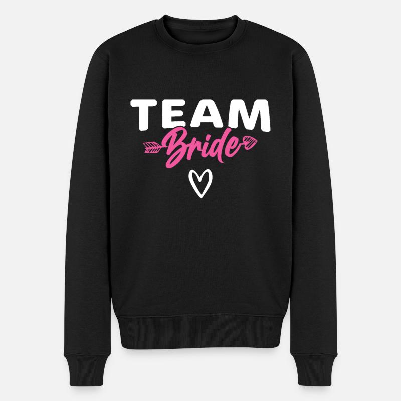 Team Braut Bride - Pull Premium bio Homme - noir