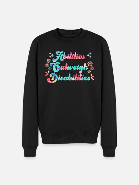 Solidarité handicap Compassion et acceptation - Pull Premium bio Homme - noir