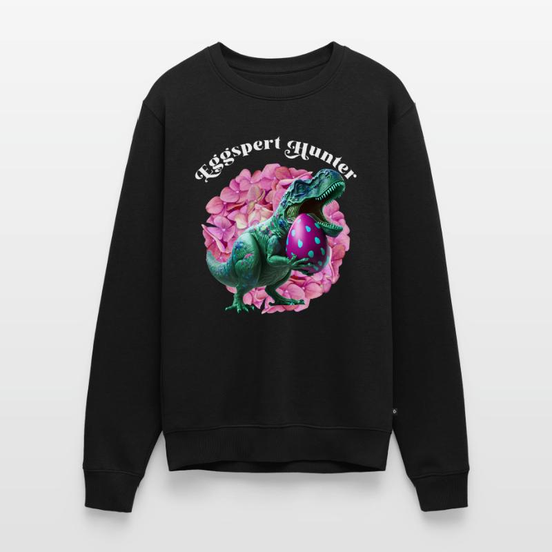 Eggspert Hunter Easter Eggs Search Easter Bunnies Men's Premium Organic Jumper