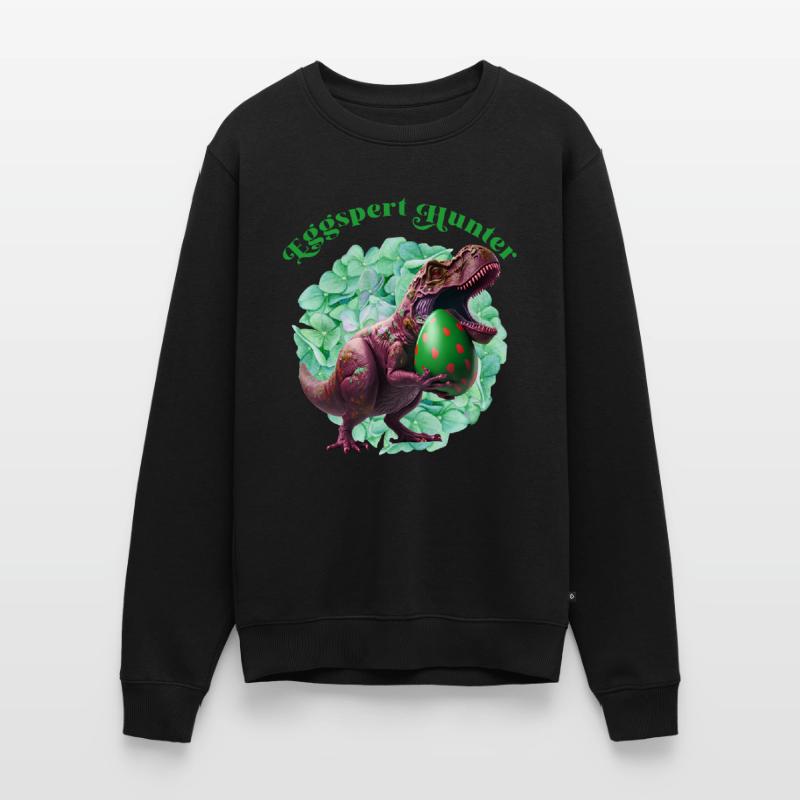 Eggspert Hunter Easter Eggs Search Easter Bunnies Men's Premium Organic Jumper