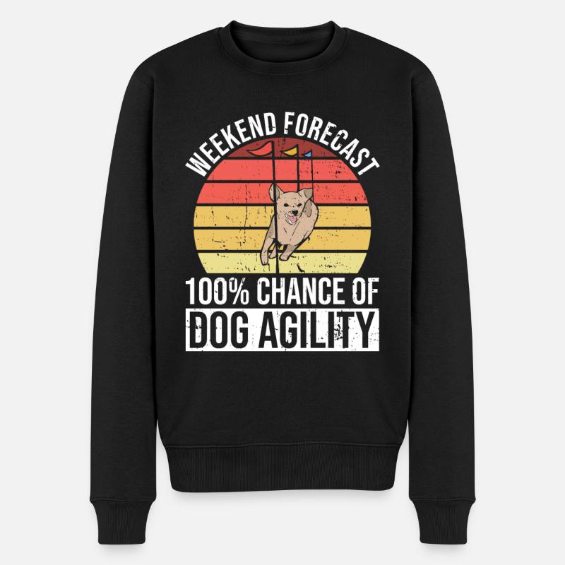Hunde-agility-design Für Hunde-agility-training - Pull Premium bio Homme - noir