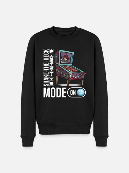 Spiel-flipping-machine-design Für - Men's Premium Organic Jumper - black