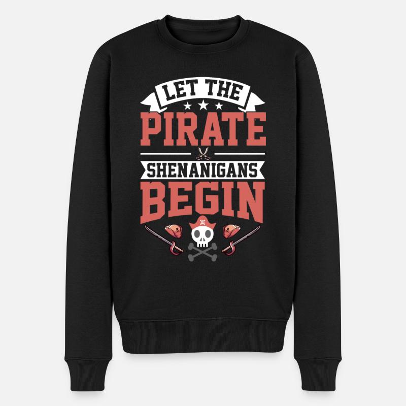 Pirates - Gadgets Crossbones Freebooter - Pull Premium bio Homme - noir