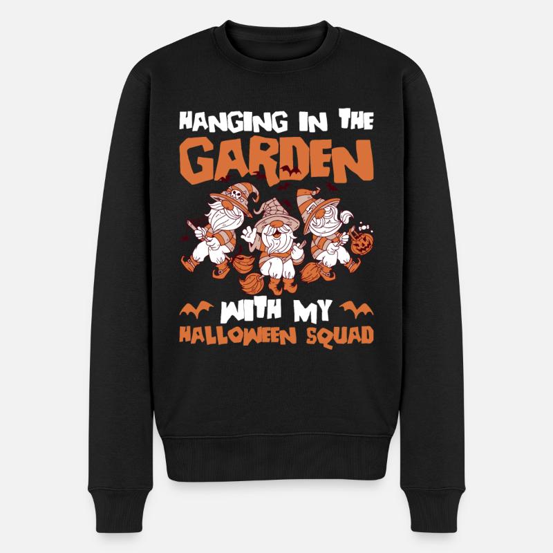 Gartenzwerg Und Halloween Gartenzwerg - Pull Premium bio Homme - noir