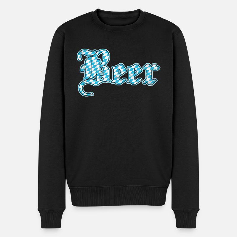 Bière bavaroise Munich Alcool - Pull Premium bio Homme - noir