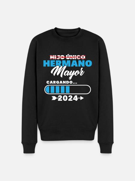 Only Child Big Brother 2024 - Men's Premium Organic Jumper - black