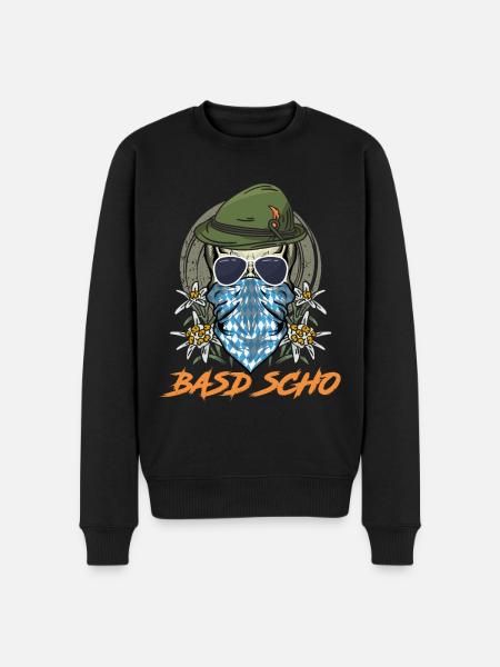 Bayerisch Basd Scho Boarisch München - Pull Premium bio Homme - noir