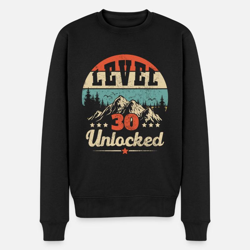 Niveau 30 débloque - Pull Premium bio Homme - noir