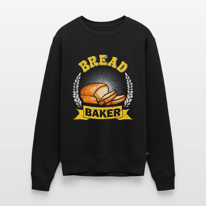 Confectioner Baker Bread Baker Bread Baking Men's Premium Organic Jumper