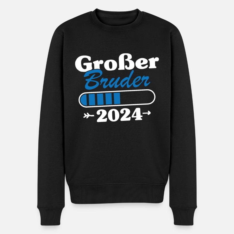 Big Brother Loading 2024 - Men's Premium Organic Jumper - black