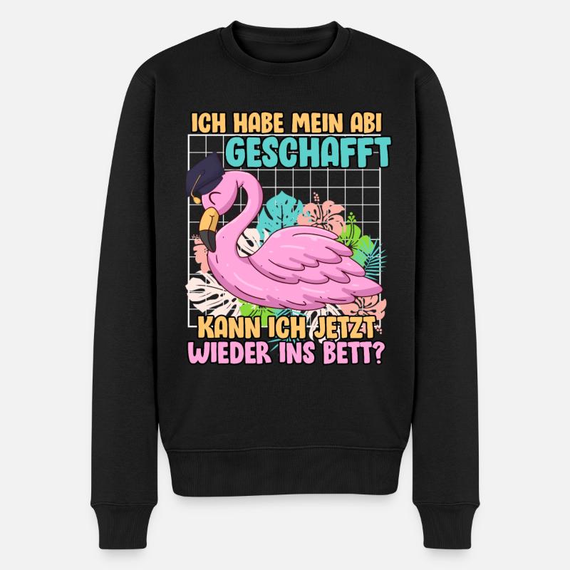 Abiturient Habe Mein Abitur Geschafft Lustiges - Männer Premium Bio Pullover - Schwarz