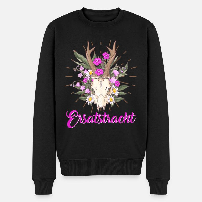 Münchner Volksfest ERSATZTRACHT Dirndl Trachten - Pull Premium bio Homme - noir
