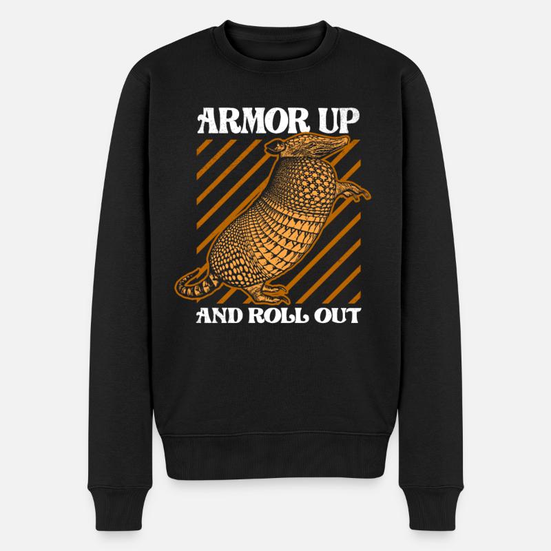 Armadillo - Drôle de dicton - Pull Premium bio Homme - noir