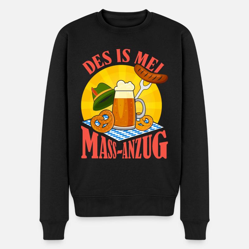 Münchner Volksfest MEI MASS-ANZUG Lustiges - Pull Premium bio Homme - noir