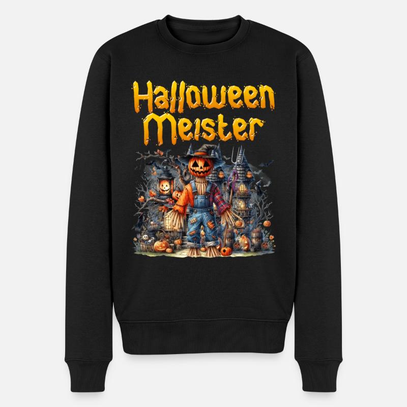 Halloween Enfants HALLOWEEN MASTER Fun - Pull Premium bio Homme - noir