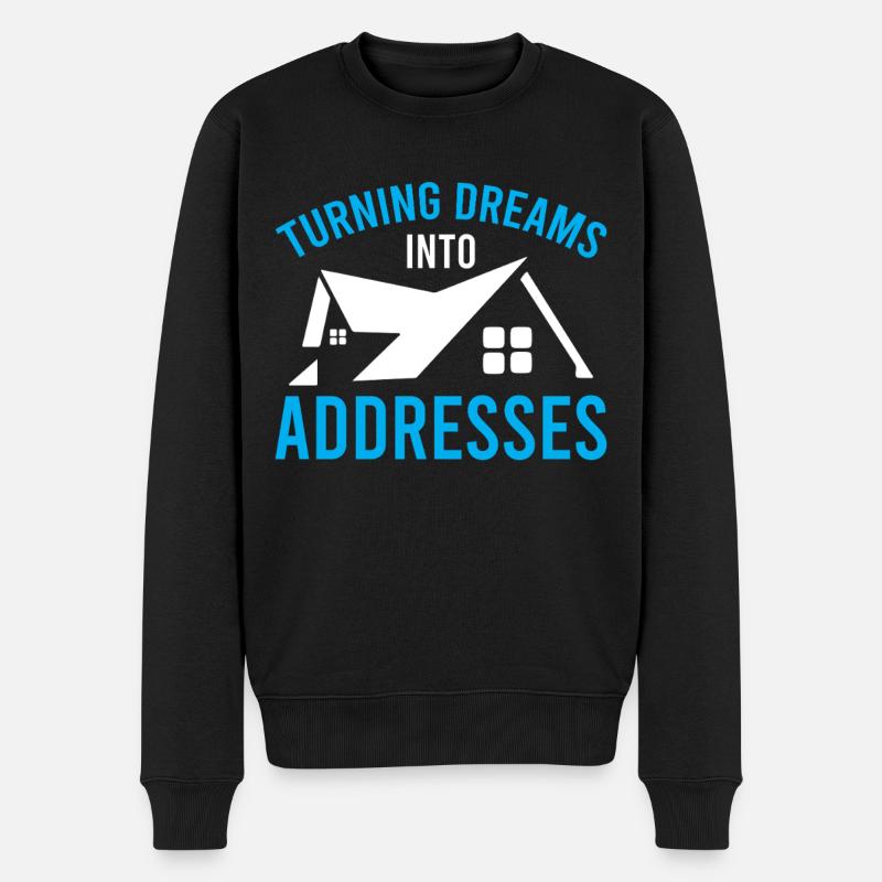 Agents immobiliers Agents immobiliers - Pull Premium bio Homme - noir
