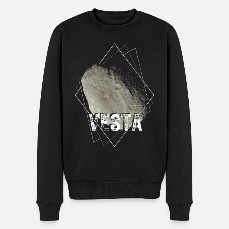 Astéroïde Vesta - Pull Premium bio Homme - noir
