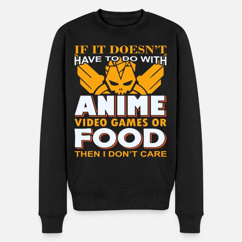 Gamer Zocker Player Geschenkidee - Männer Premium Bio Pullover - Schwarz