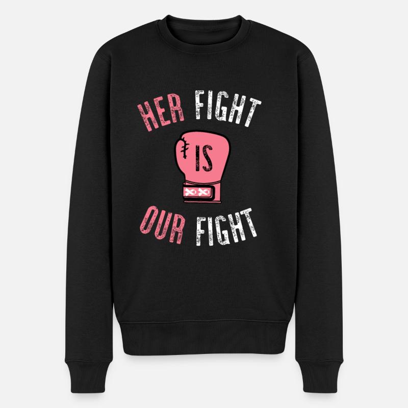 Son combat est notre combat - Pull Premium bio Homme - noir