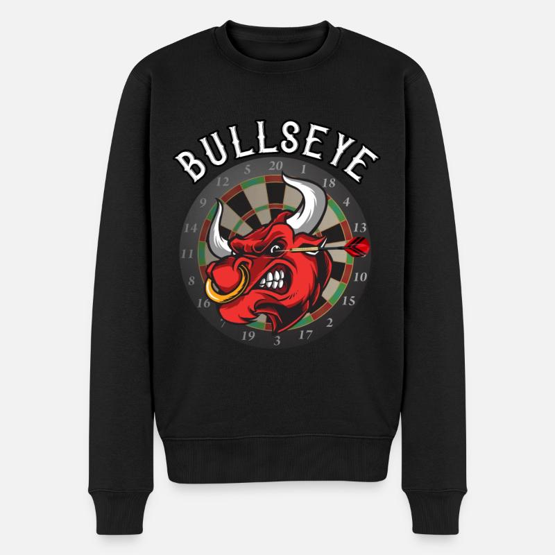Bullseye Darts Fan Dartpfeil Dartboard - Pull Premium bio Homme - noir