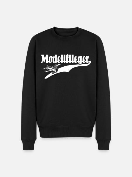 Modellflieger Modellflug Modellfliegen - Männer Premium Bio Pullover - Schwarz